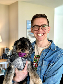In the Night, Grief Speaks: How to Work with Grief Dreams in Clinical Practice Mark Shelvock with his dog Chip