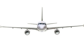 white passenger aircraft