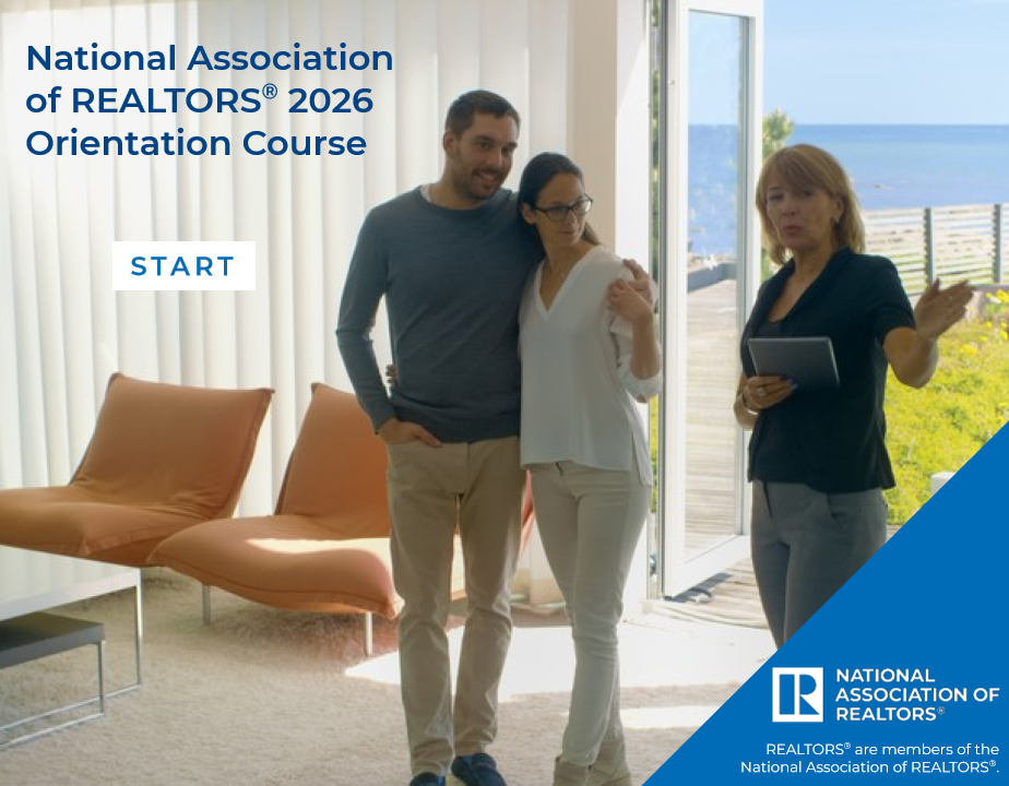 Couple talking to a REALTOR